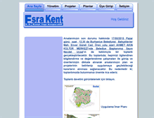 Tablet Screenshot of esrakent.com